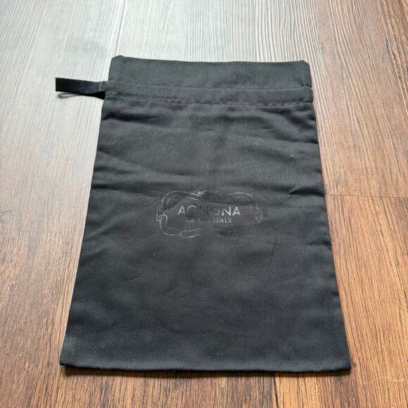 Agnona Italy Dust Bag Black 10x14.25 Shoe/Accessory Storage - Picture 1 of 7
